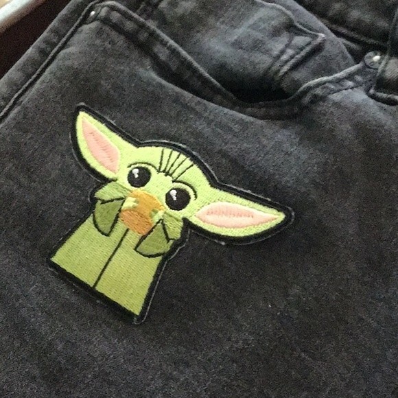 Vigoss Ace High-rise Bermuda Shorts w/Star Wars Patches 27 - Picture 4 of 8